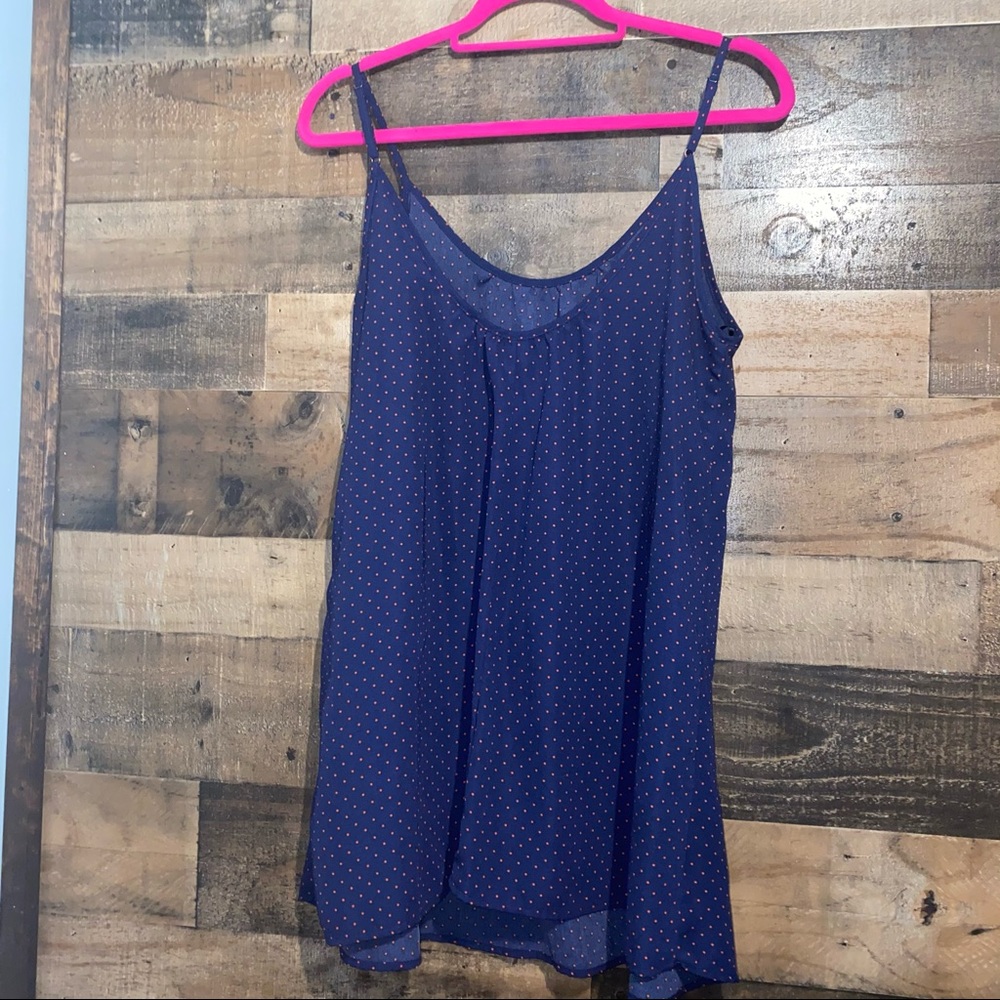 polka dot tank